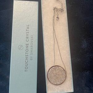 Medallion Necklace -- Touchstone Crystal